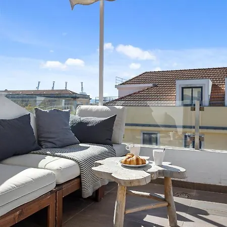 Alcantara Sunny Terrace By Lisbeyond Lägenhet *